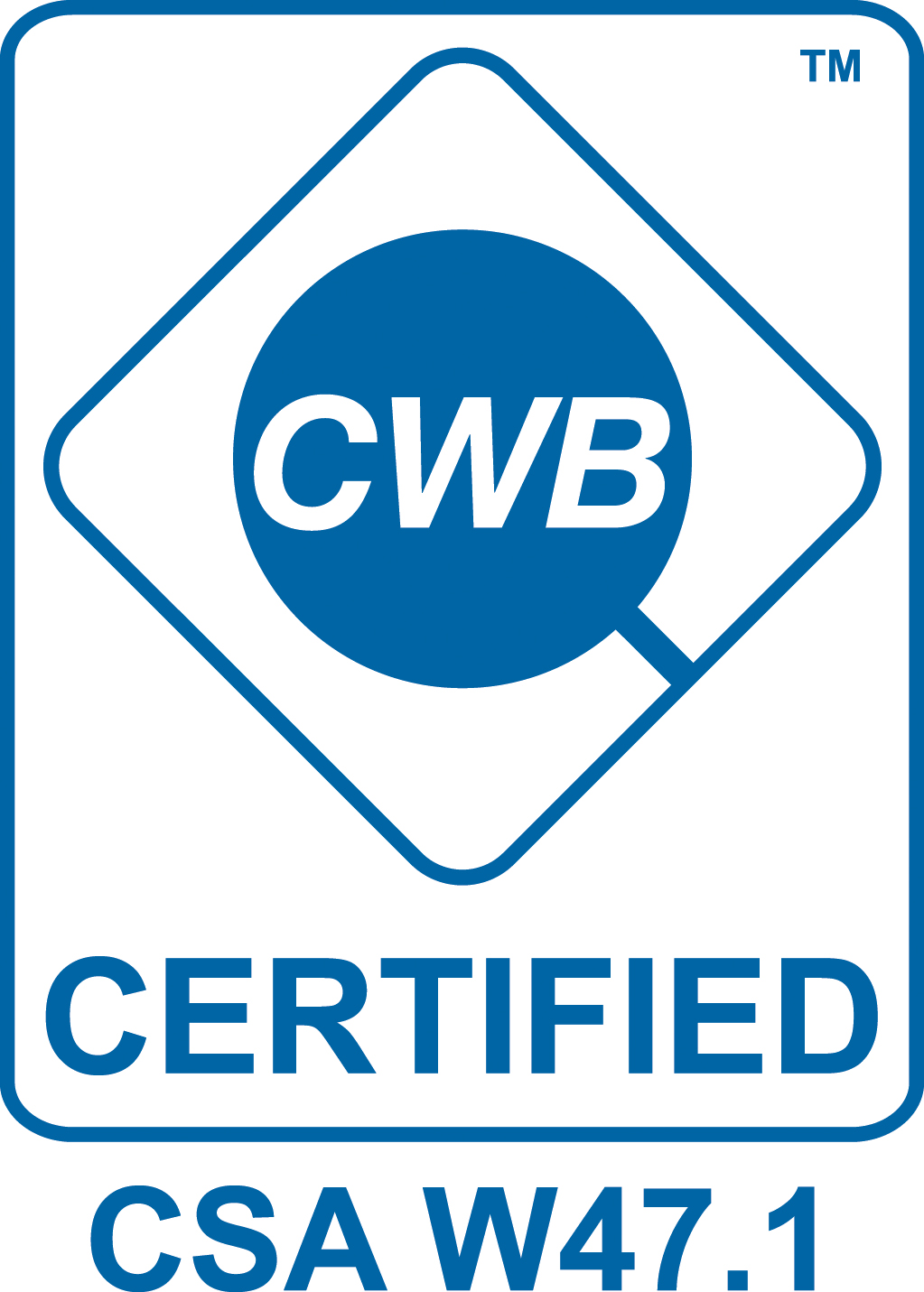 CWB Certified logo CWB Certified logo